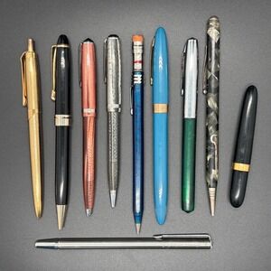 Vintage Pen and Pencil Lot Esterbrook  and Sheaffer's Scripto Fountain‎ Pens